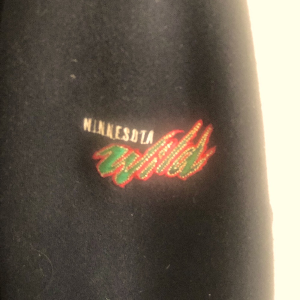 Black NFL Minnesota Wilds hoodie